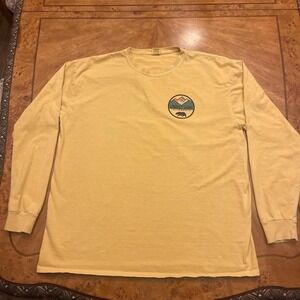 Convict Lake California Destination Long Sleeve T-Shirt XL Graphic Tee